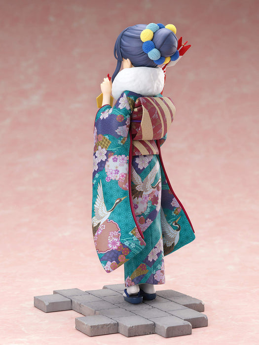 Flue Yuru Camp S2 Shima Rin 1:7 Furisode Pvc Figure - Amu-Fnx229 (Japan)- Japan Figure Store - #1 Bring To You The Best Japanese Goods