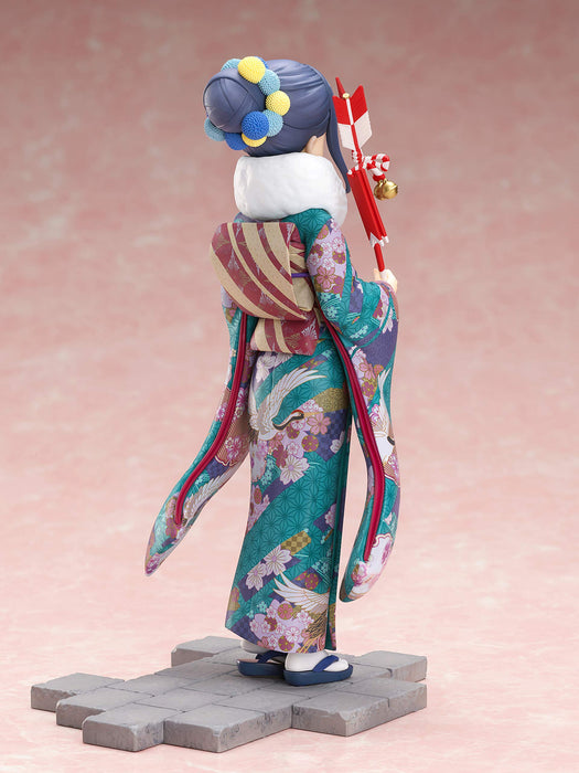Flue Yuru Camp S2 Shima Rin 1:7 Furisode Pvc Figure - Amu-Fnx229 (Japan)- Japan Figure Store - #1 Bring To You The Best Japanese Goods